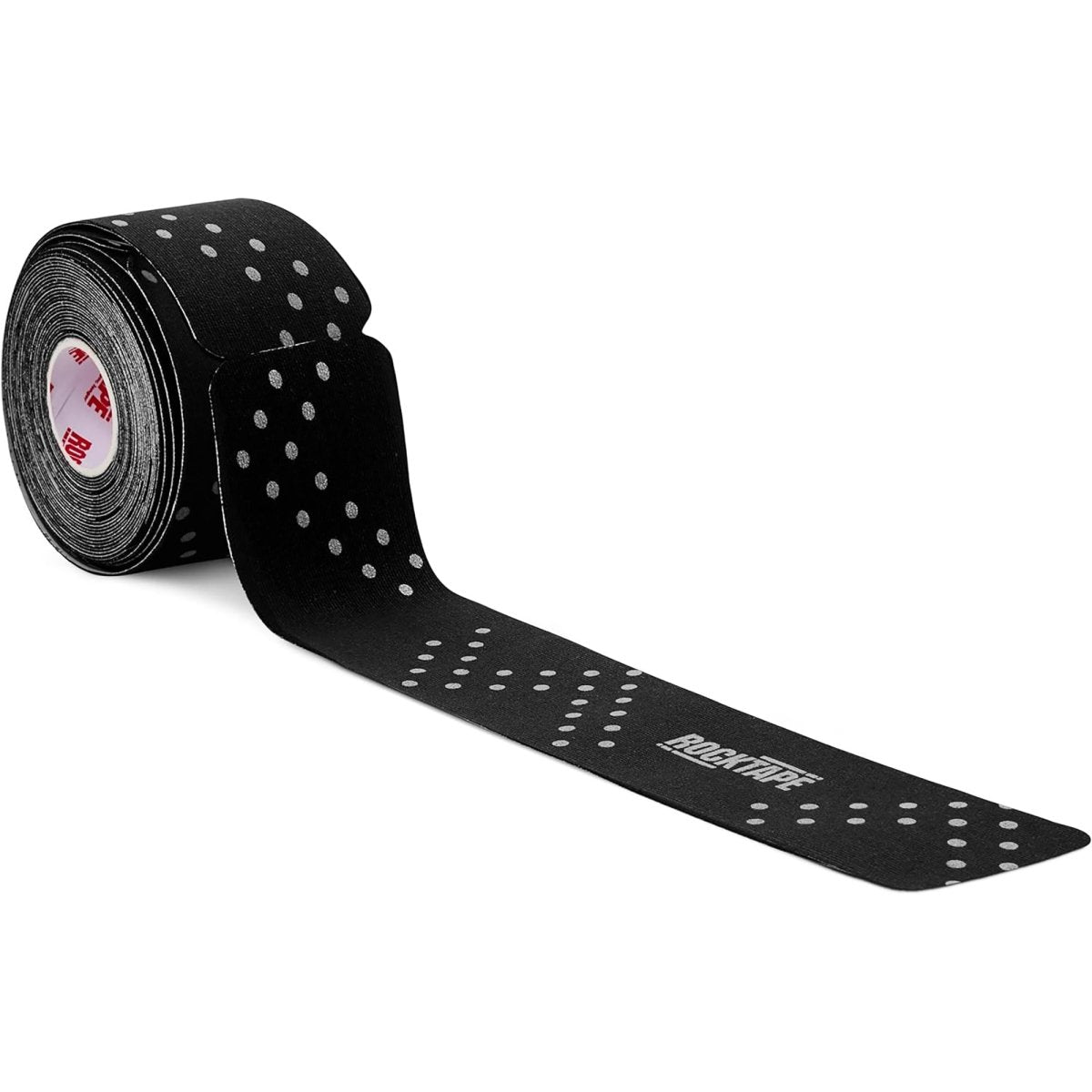 RockTape Rockflash Pre-Cut Reflective Kinesiology Tape - Black