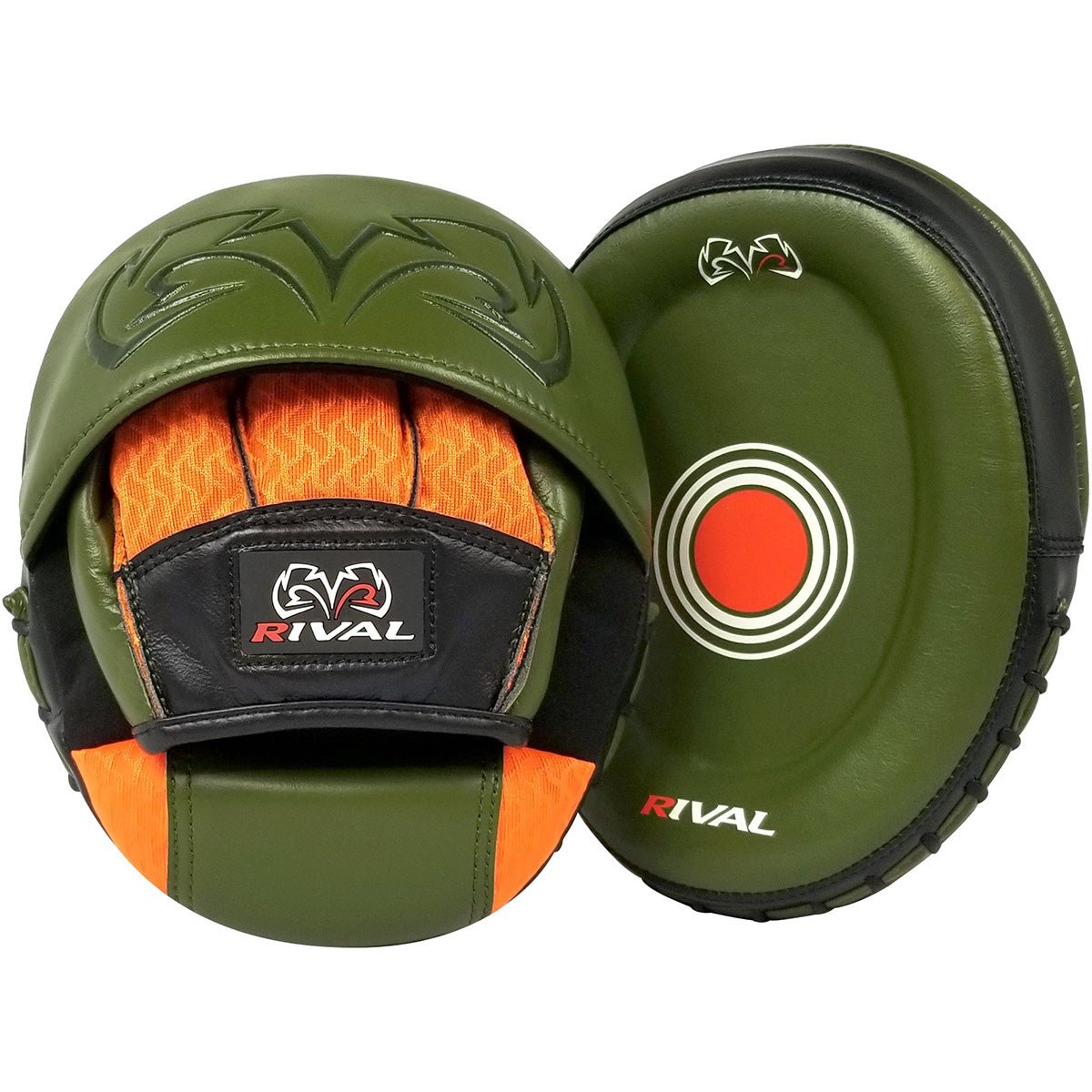 Rival Boxing RPM80 Impulse Punch Mitts - S/M - Khaki Green