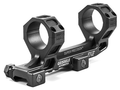 Geissele Automatics 05-404B Super Precision 1-Pc Base & Ring Combo For AR-15 M4 Style Black Hardcoat Anodized Finish