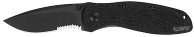 Kershaw Blur Black Serrated Knife