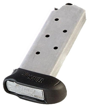 Sig Sauer P238 .380 ACP 7Rnd Stainless Steel Extended Magazine