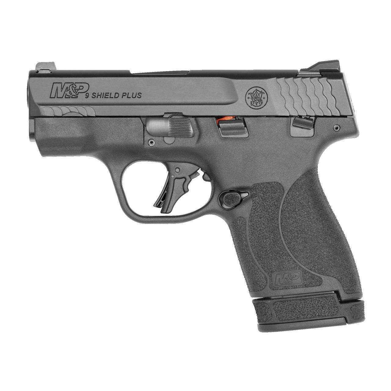 Smith & Wesson M&P9 Shield Plus Thumb Safety 9MM 3.125" Black 13246