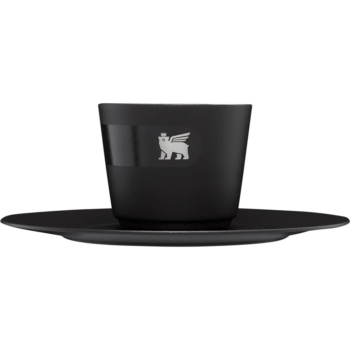 Stanley 2.2 oz. Daybreak Demitasse Cup and Stillness Saucer - Foundry Black