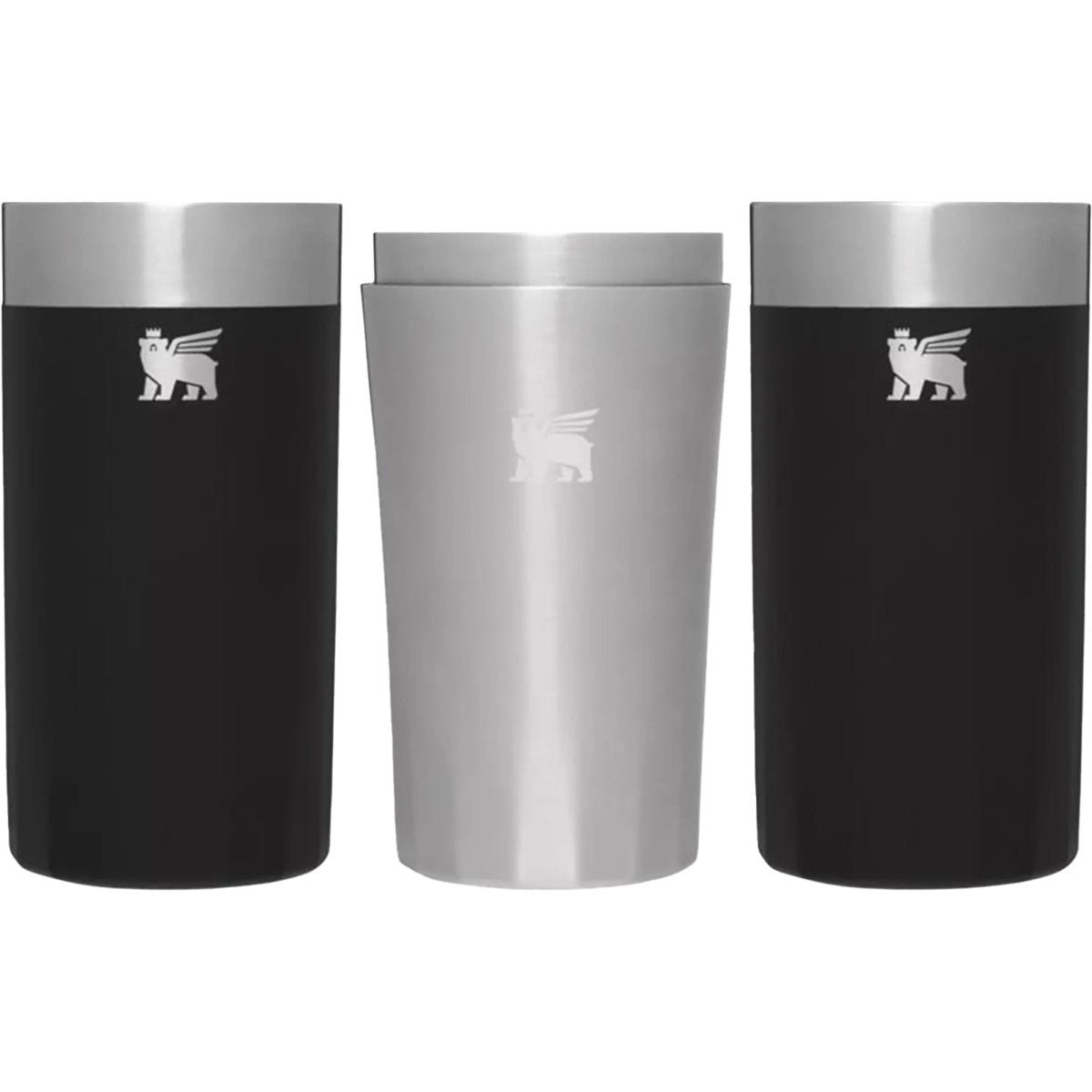 Stanley 12 oz. Lifted Spirits Prismatic Highball Glass and Craft Cocktail Set