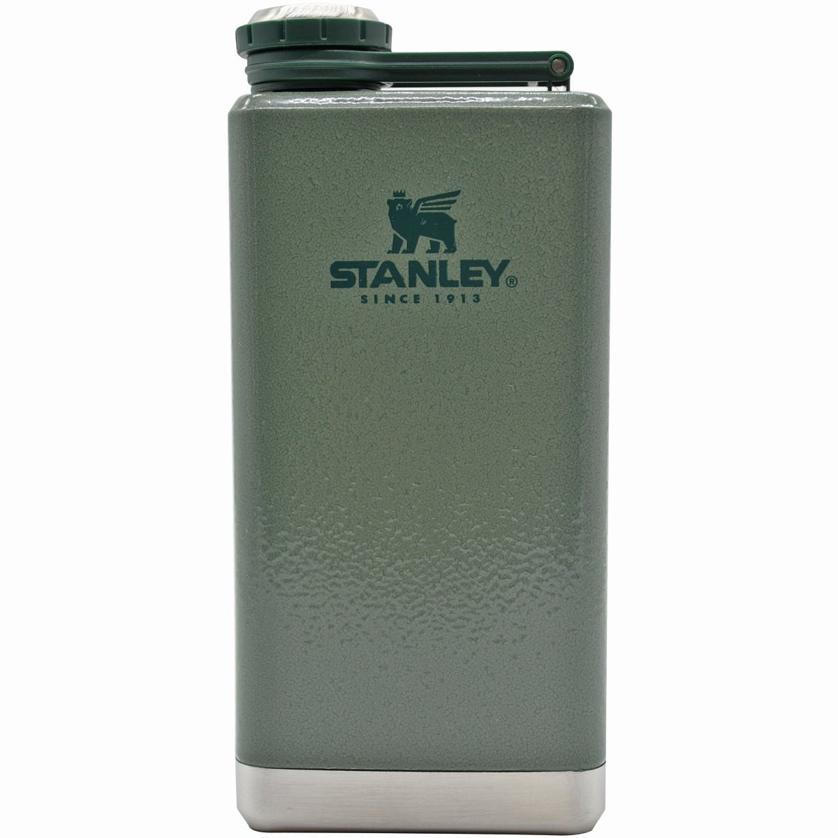 Stanley 8 oz. Adventure Pre-Party Stainless Steel Flask - Hammertone Green