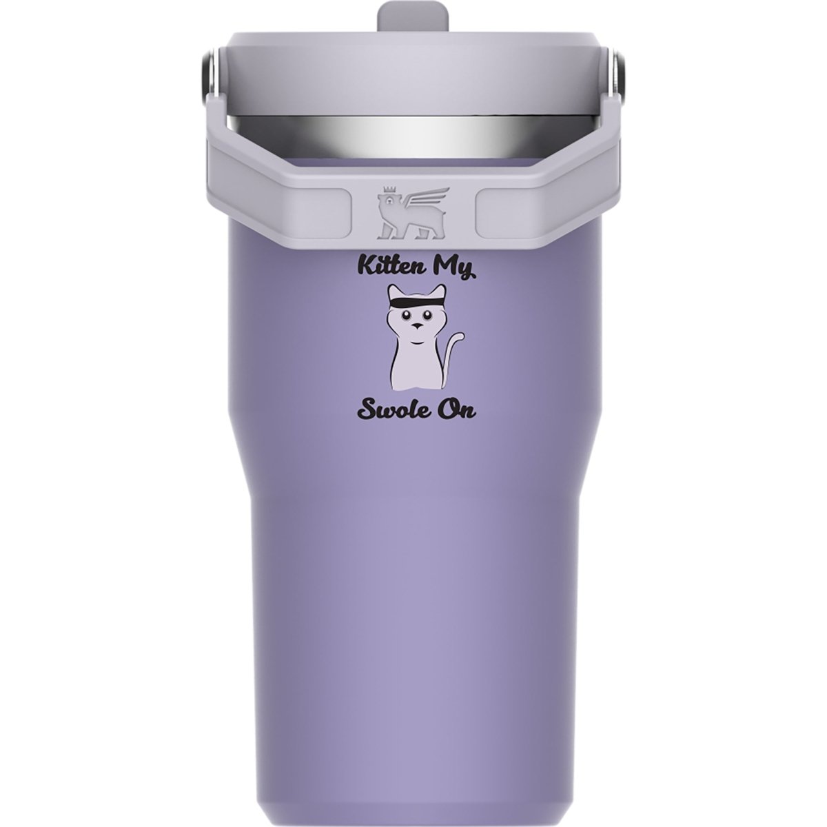 Stanley x Forza Sports 20 oz. IceFlow Flip Straw Tumbler - Kitten My Swole On