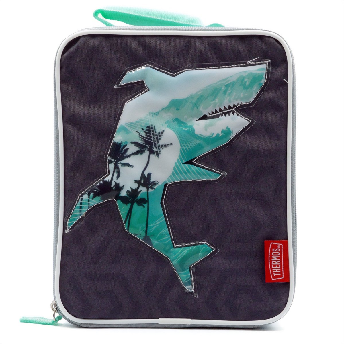 Thermos Kid's Soft Lunch Box - Gray/Aqua