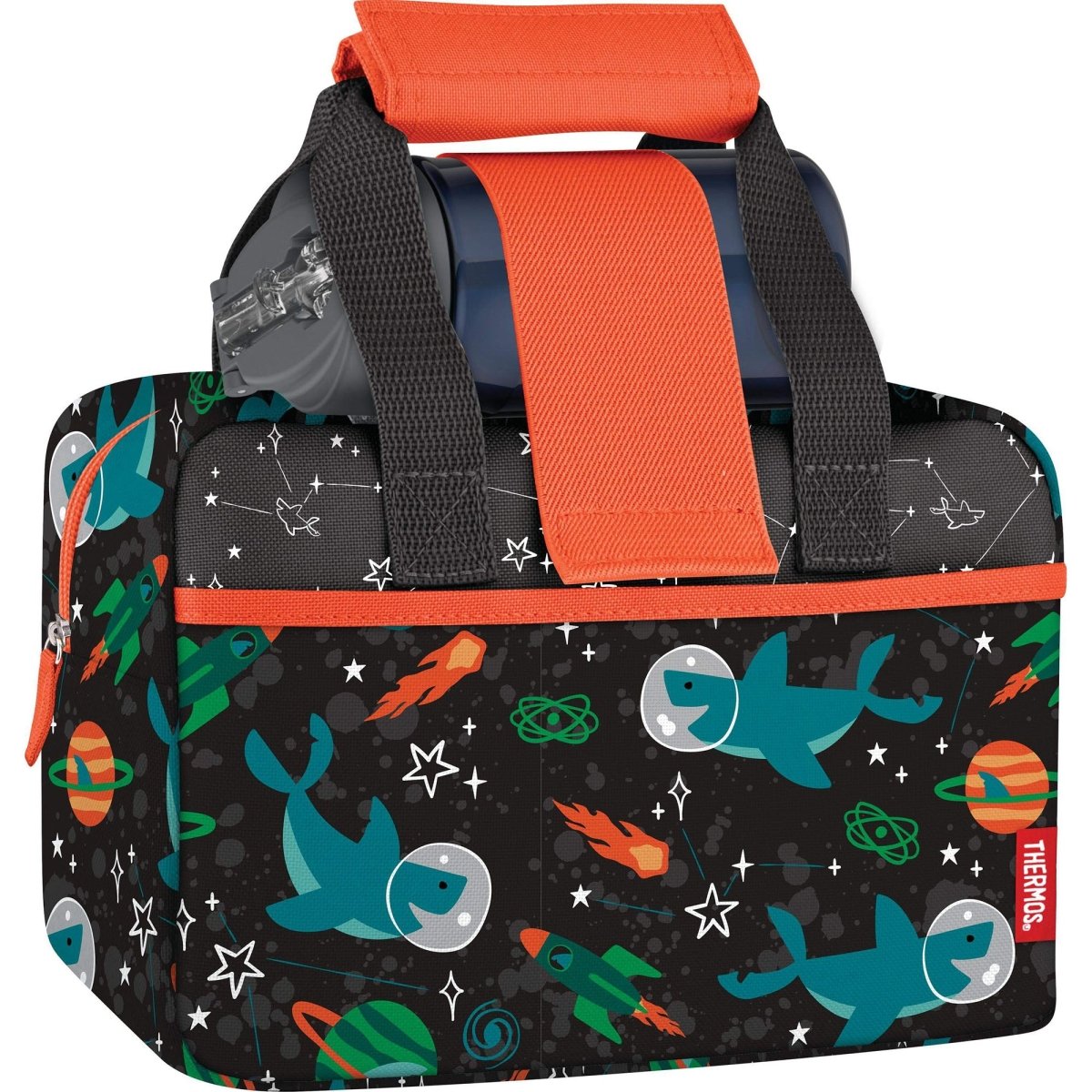 Thermos Kid's Funtainer Space Party Lunch Duffle Bag