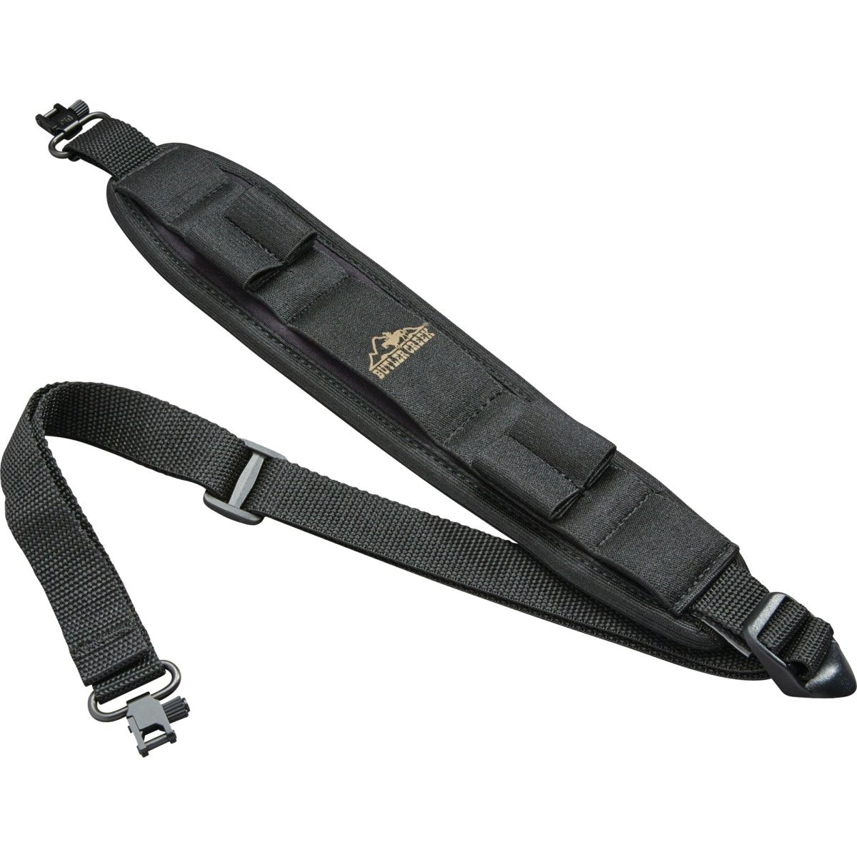 Butler Creek Comfort Stretch Alaskan Magnum Rifle Sling with Swivels - Black