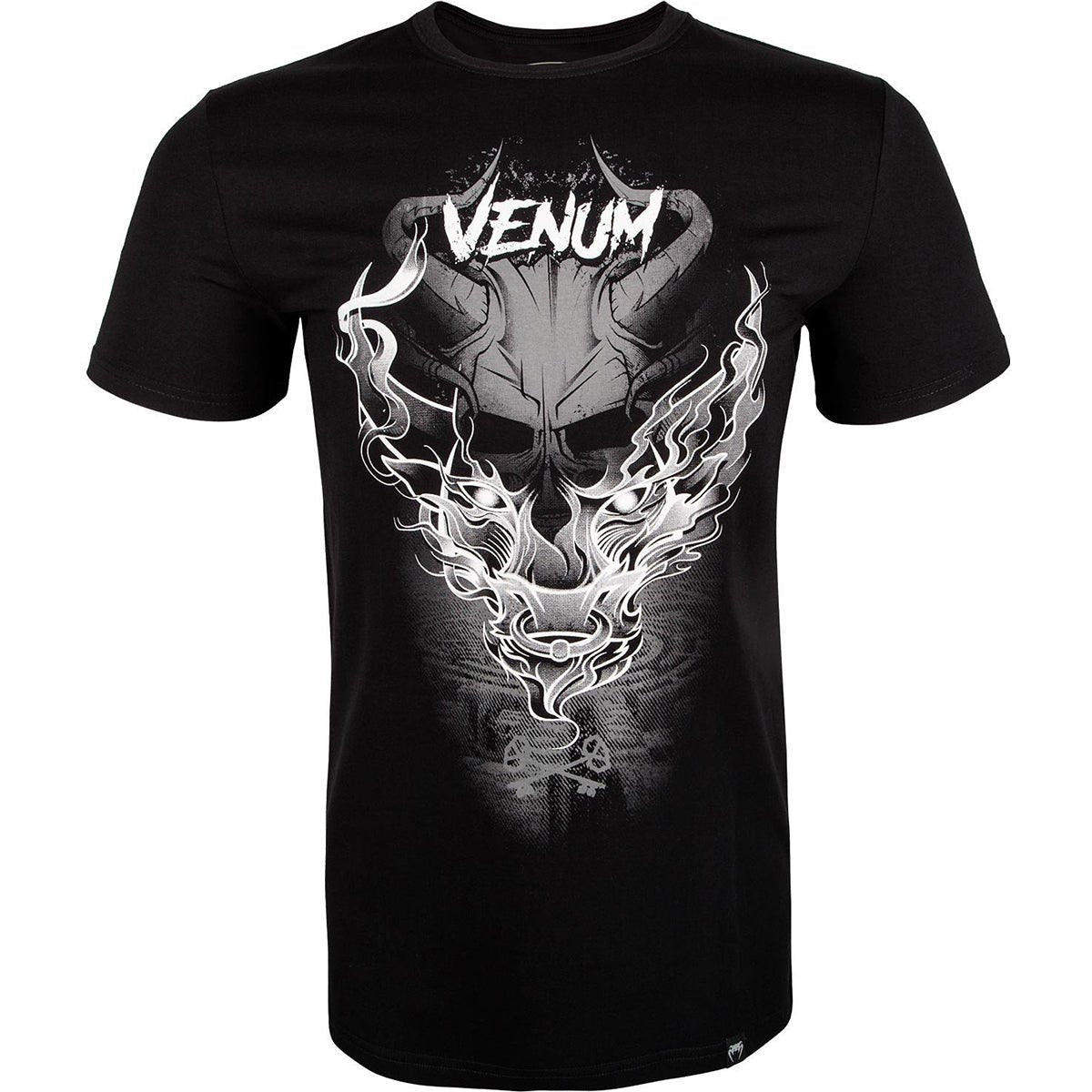 Venum Minotaur Crewneck T-Shirt - Black/White