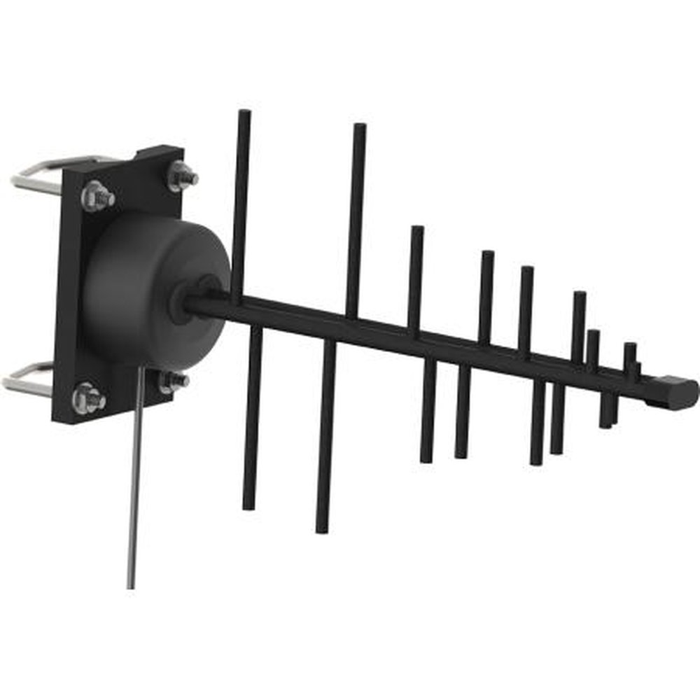MOBILE Y42400WB MARK 400-800 Mhz Welded Wideband 10 Element Yagi Antenna with 12" Teflon Pigtail with N Female Connector