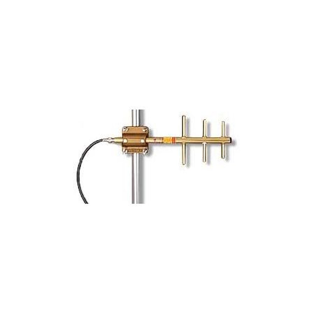 TE Y4503 450-470Mhz 3 Element Directional Antenna.7.1 Db Gain 300 Watt.Direct N Female Termination.Mounting Hardware Included.Gold Anodized for