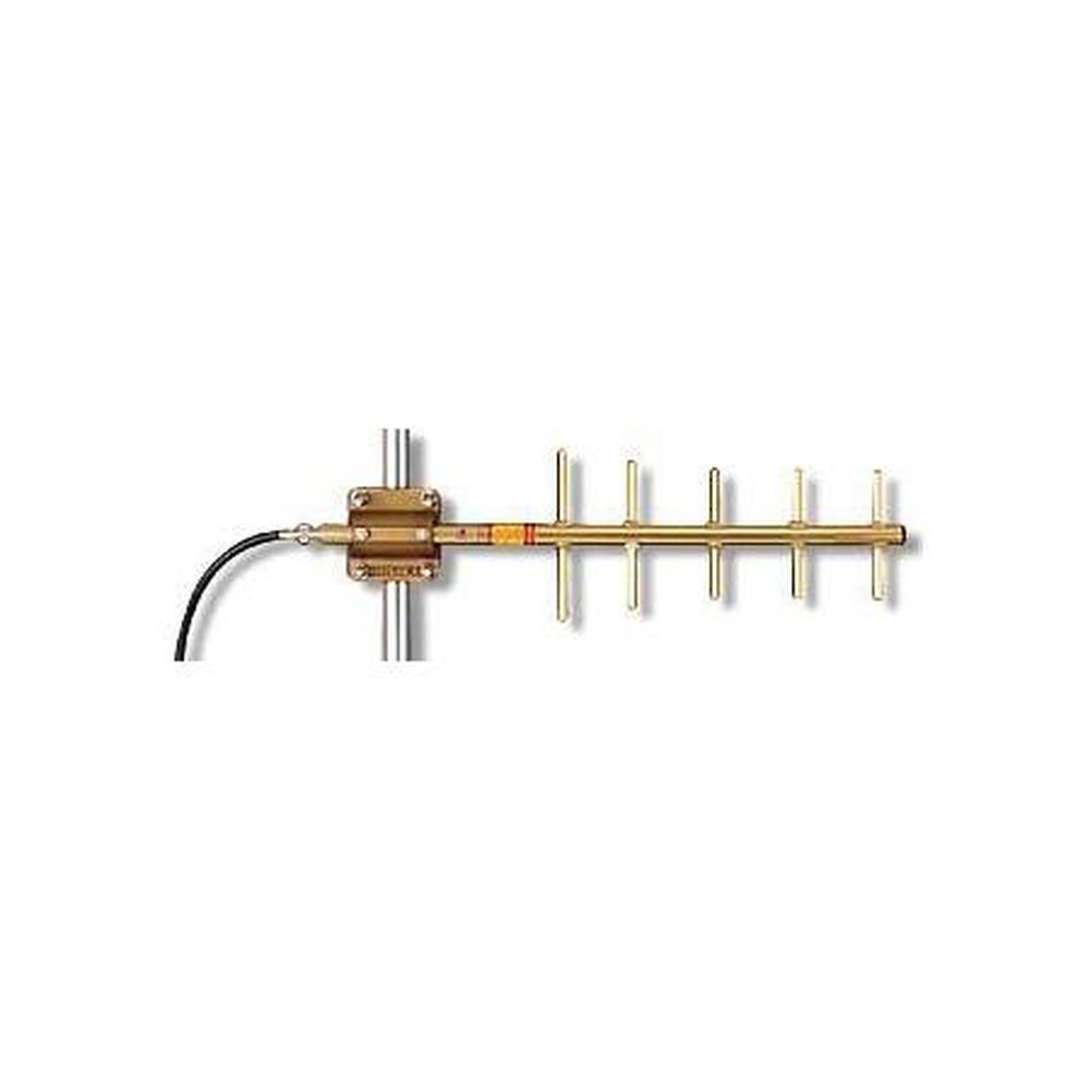TE Y4505 450-470Mhz 5 Element Directional Antenna.9.2 Db Gain 300 Watt.Direct N Female Termination.Mounting Hardware Included.Gold Anodized for